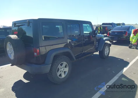 2018 Jeep Wrangler Jk Unlimited Sport S 4X4 из США, поврежденный, VIN 1C4BJWDG9JL854923